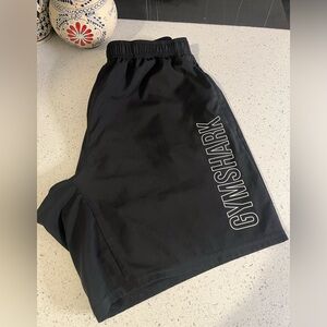 Gymshark Men’s Drawstring Waist Arrival 5” Shorts Size M Black